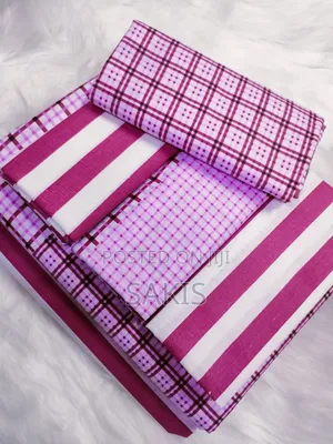 Six in One! Cotton Bedsheets (6ft X 7ft). Free Delivery