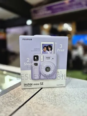 Instax Mini SE Fuljifilm Instant Camera(Purple)