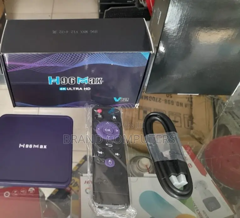Ultra HD H96 Smart TV Android Box Android 12.0 4GB Ram 64GB