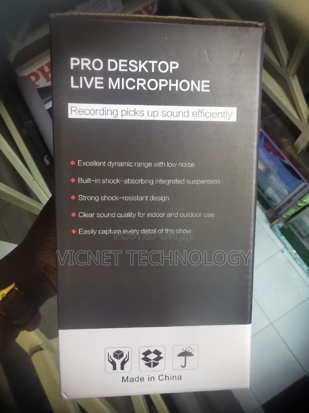 360° Omnidirectional Desktop Podcast Microphone With USB - thumbnail 3