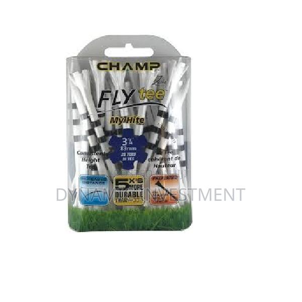 Champ Zarma My Hite Fly Golf Tees (83mm) (Pack of 30 (Black/