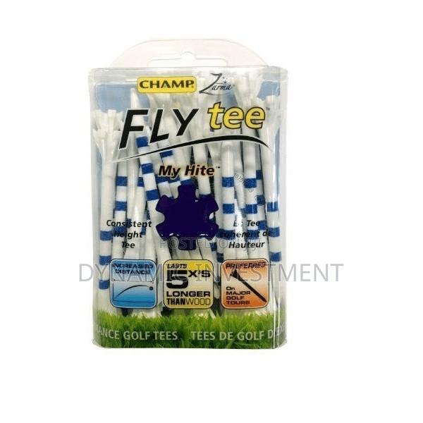 Zarma My Hite Fly Golf Tees (83mm) (Pack of 30 (Blue/White)