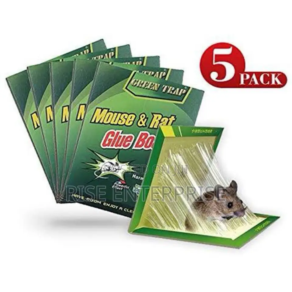 5 Pieces Rat/Mouse Glue Board Trap Book
