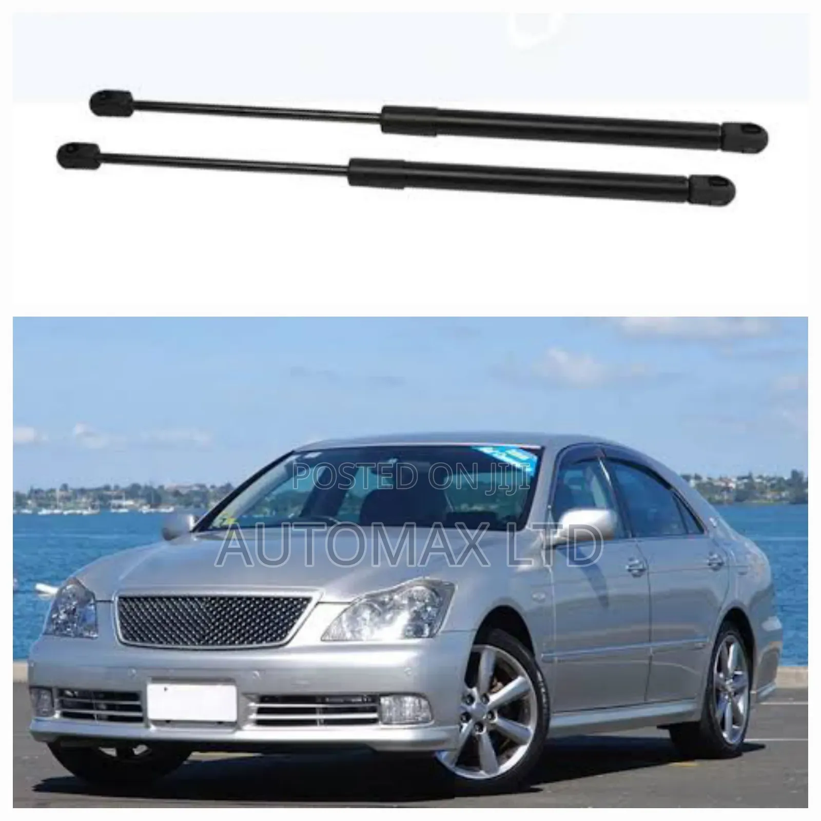 Toyota Crown Athlete, Yr2012, Front Bonnet Shocks
