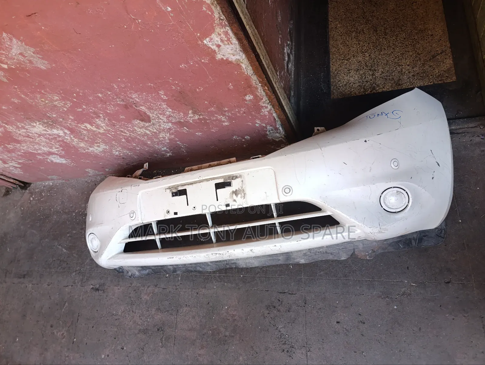Nissan Note 2012 Front Bumper With Sensors