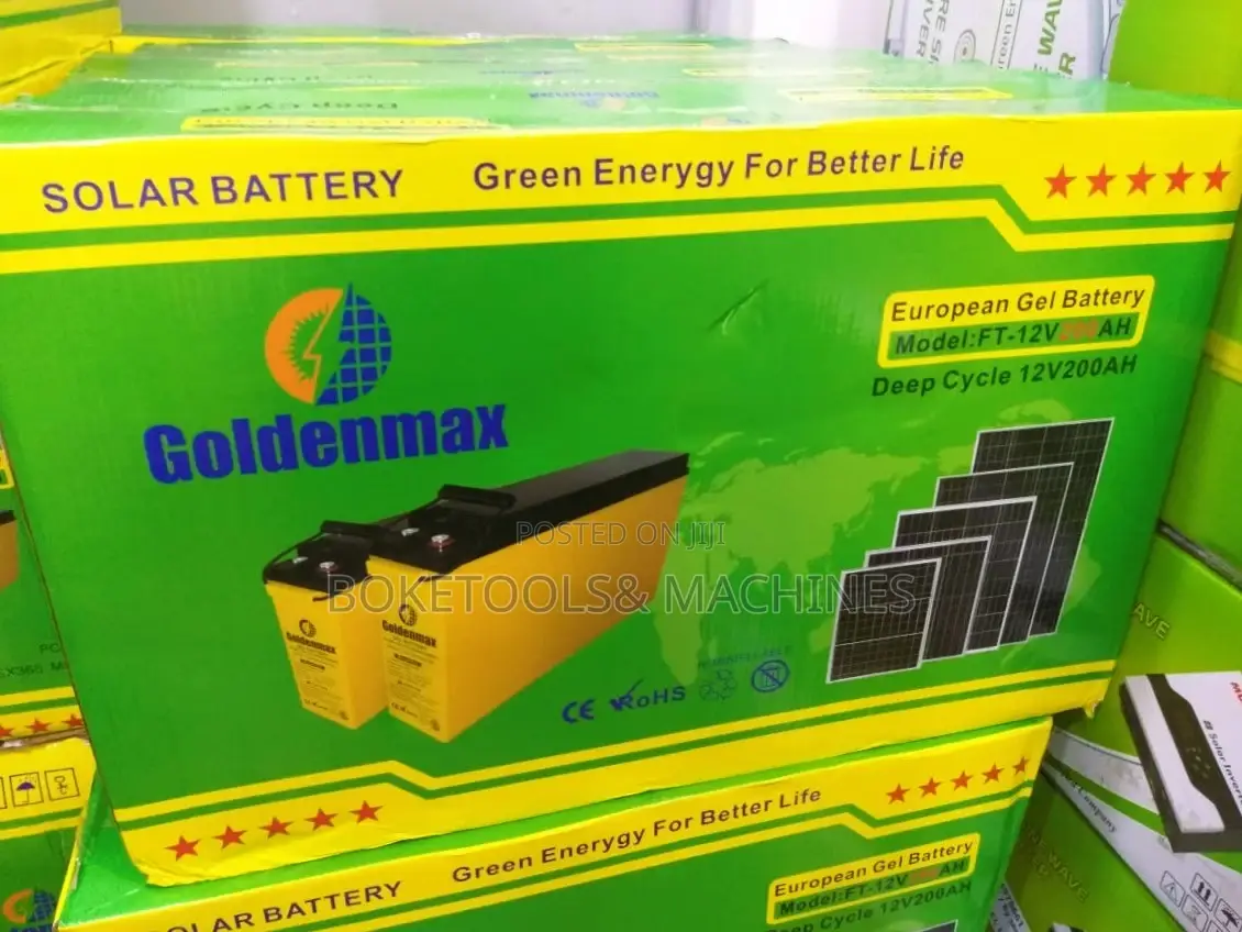 Golden Max Slim Lithium Solar Battery 200 Ah