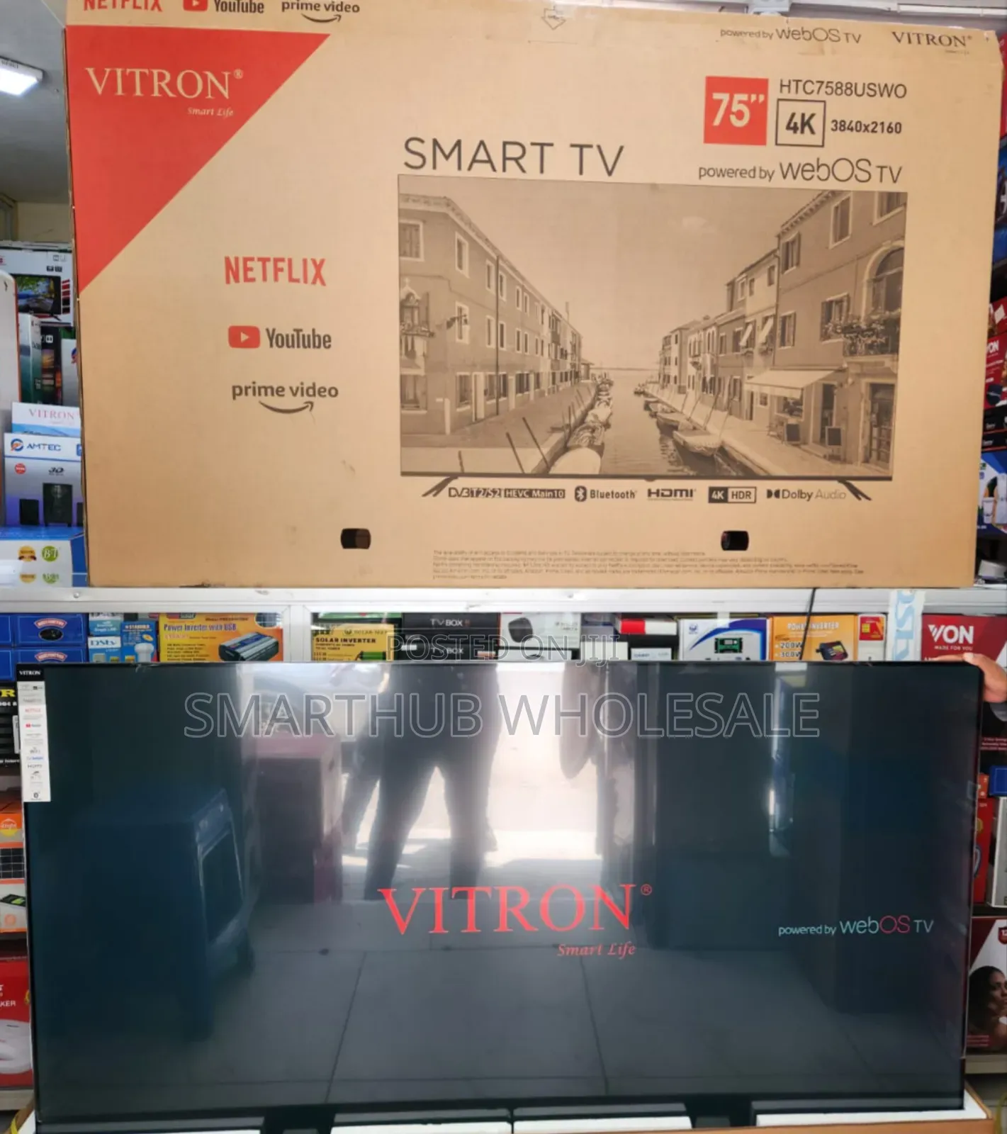 *Vitron 75" Smart Webos Smart Tv