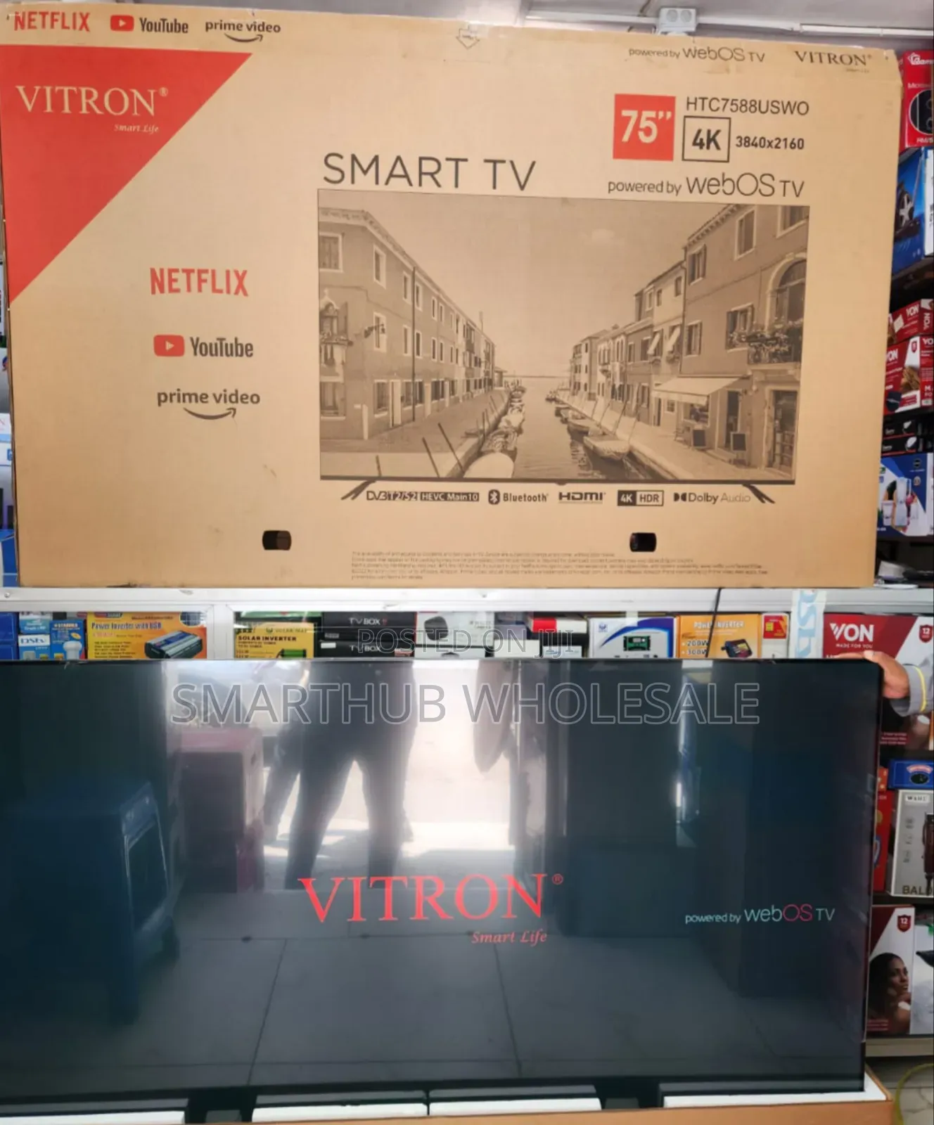 *Vitron 75" Smart Webos Smart Tv