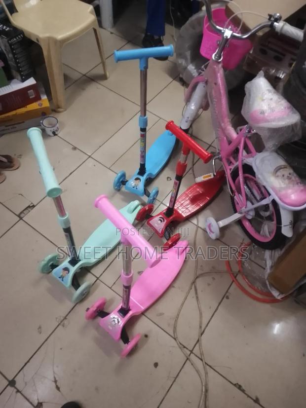 Kids Scooter Red - main view