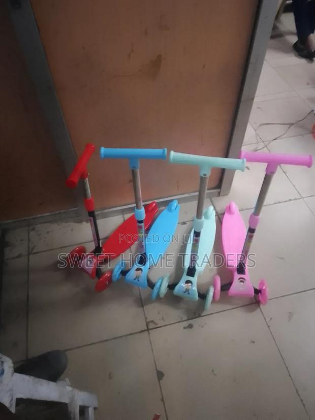 Kids Scooter Green - main view