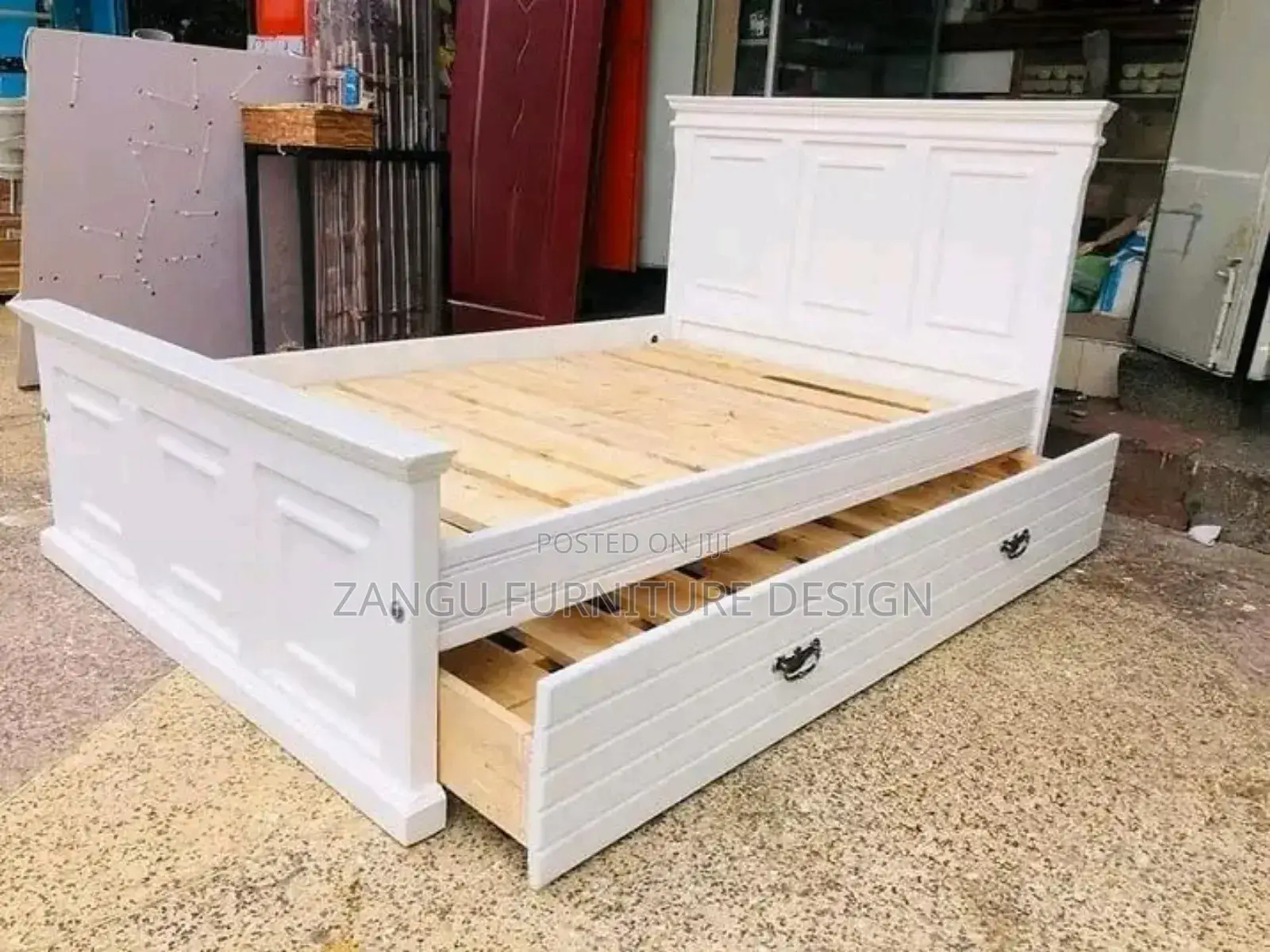 Modern Beds 5 by 6(Drawer 5500/-)