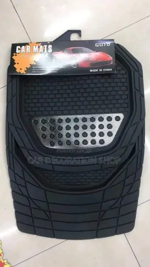 Black Floor Dust Mats