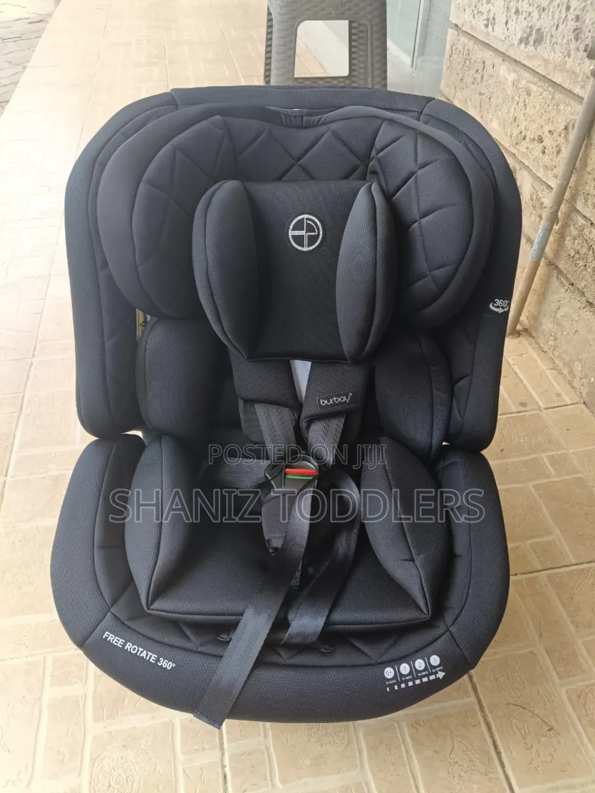 Burbay Isofix Car Seat / Baby Car Seat