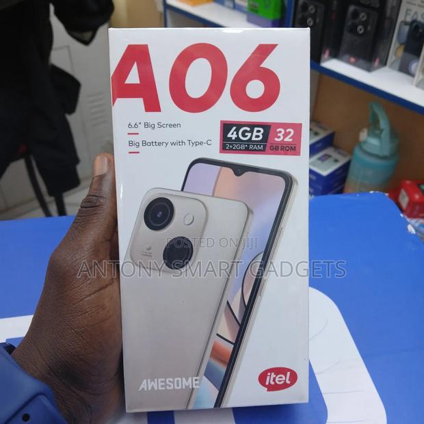 New Itel A06 32 GB Black - thumbnail 2