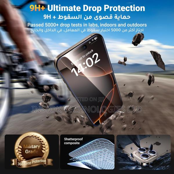 Ugreen iPhone 16 Pro Max 2-Pack Screen Lens Protector - thumbnail 2