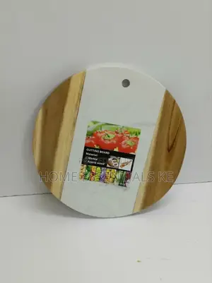 Cutting Marble Board Stone + Acacia or Serving Tray.