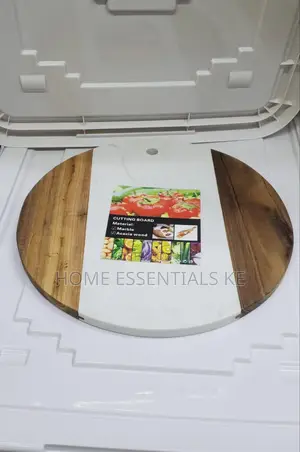 Cutting Marble Board Stone + Acacia or Serving Tray.