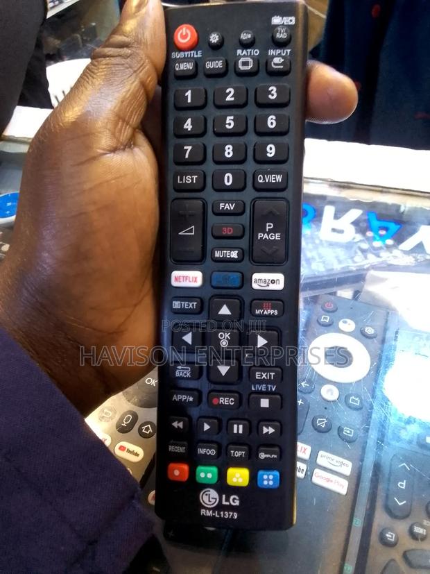 Smart LG Remote - main view