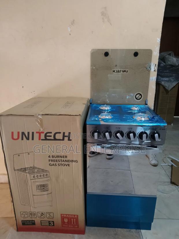 4 Gas Standing Cooker, Unitech Full Gas Cooker