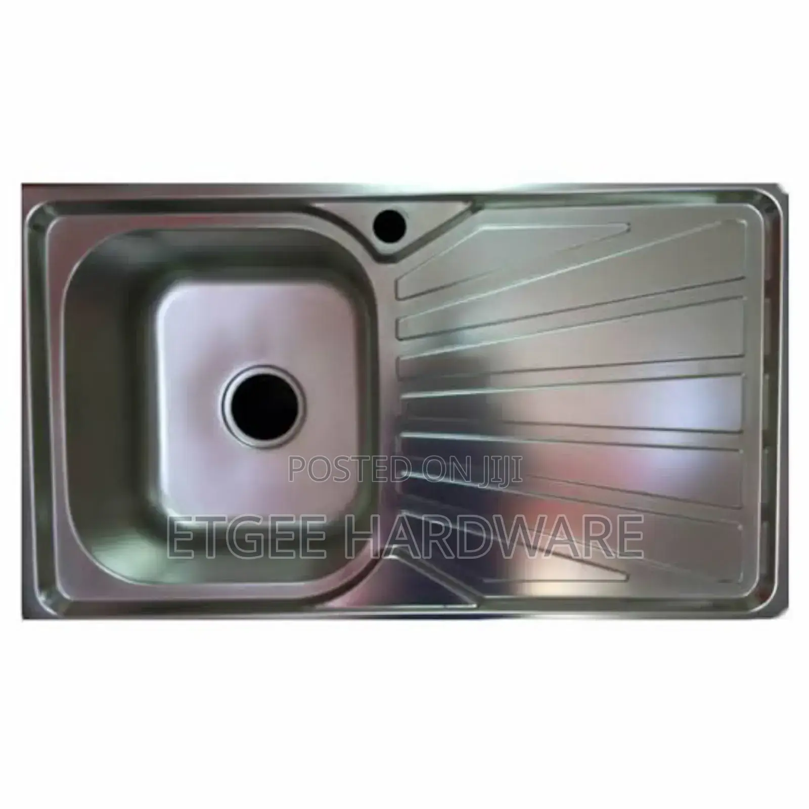 Single Bowl Single Drain Kitchen Sink Heavy Guage Frencia