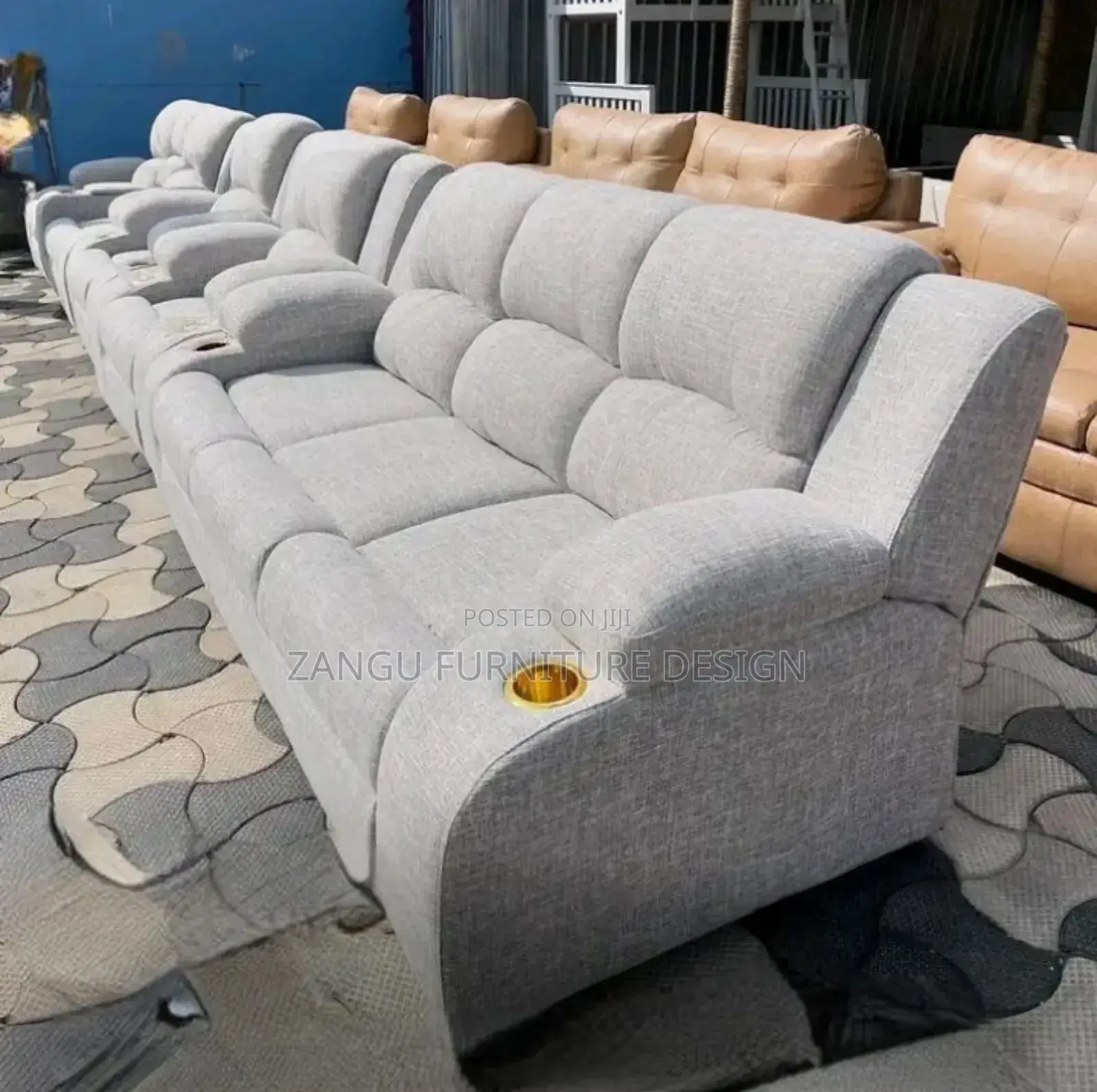 3-Seater Semi-Recliner Sofas