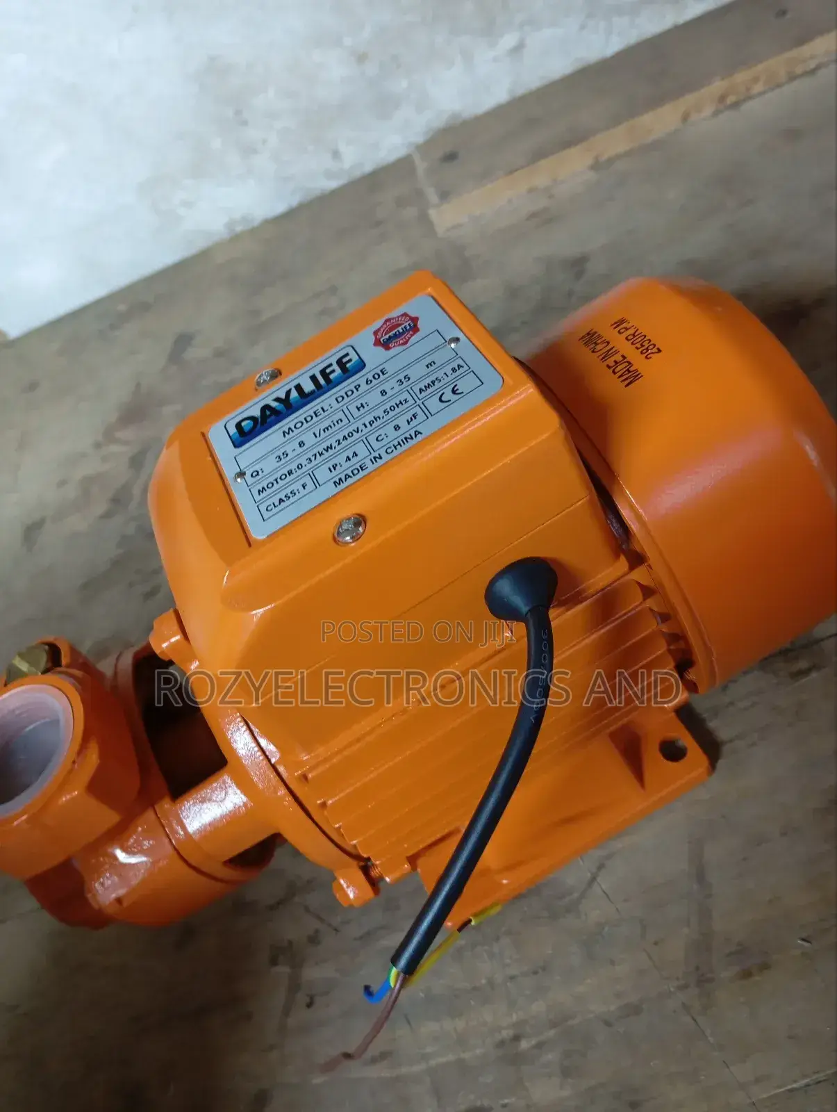 Dayliff Water Pump 0.5hp