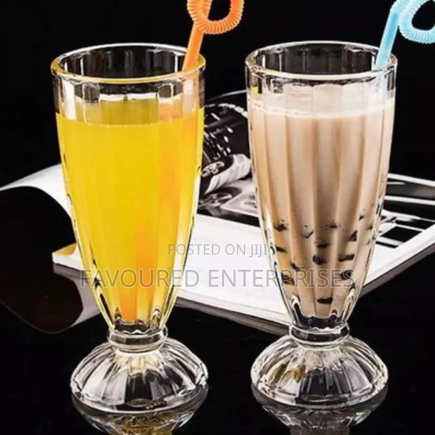 6pcs Smoothie Glasses