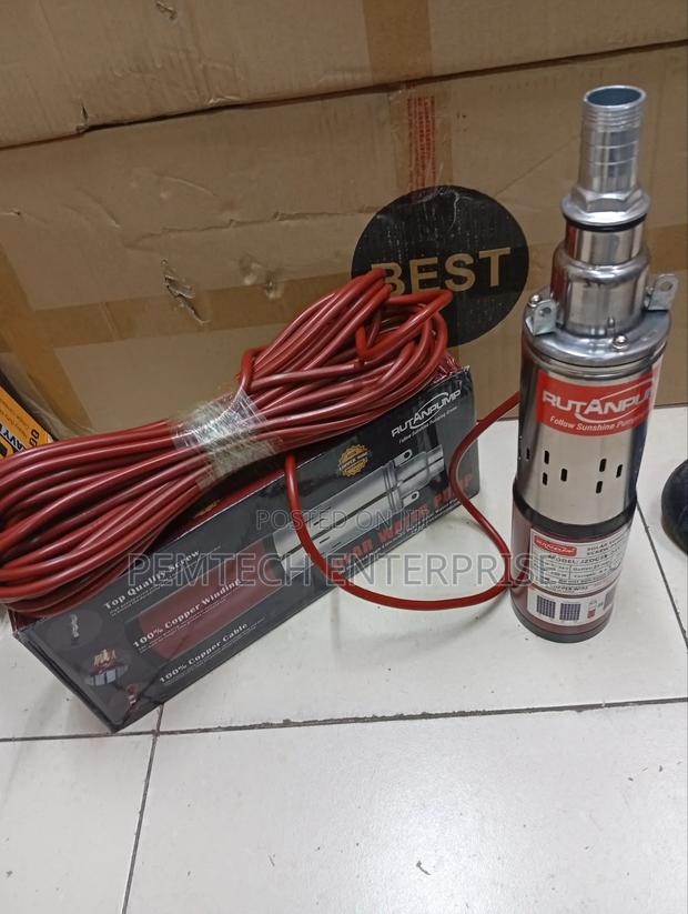 RUTANPUMP Submersible Water Pump 24V 50M Head 250W