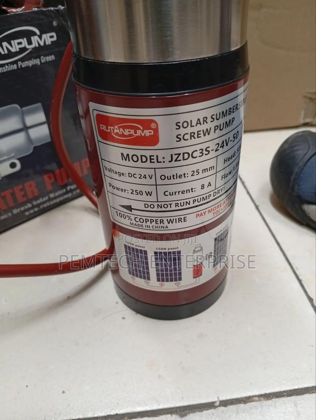 RUTANPUMP Submersible Water Pump 24V 50M Head 250W - thumbnail 3