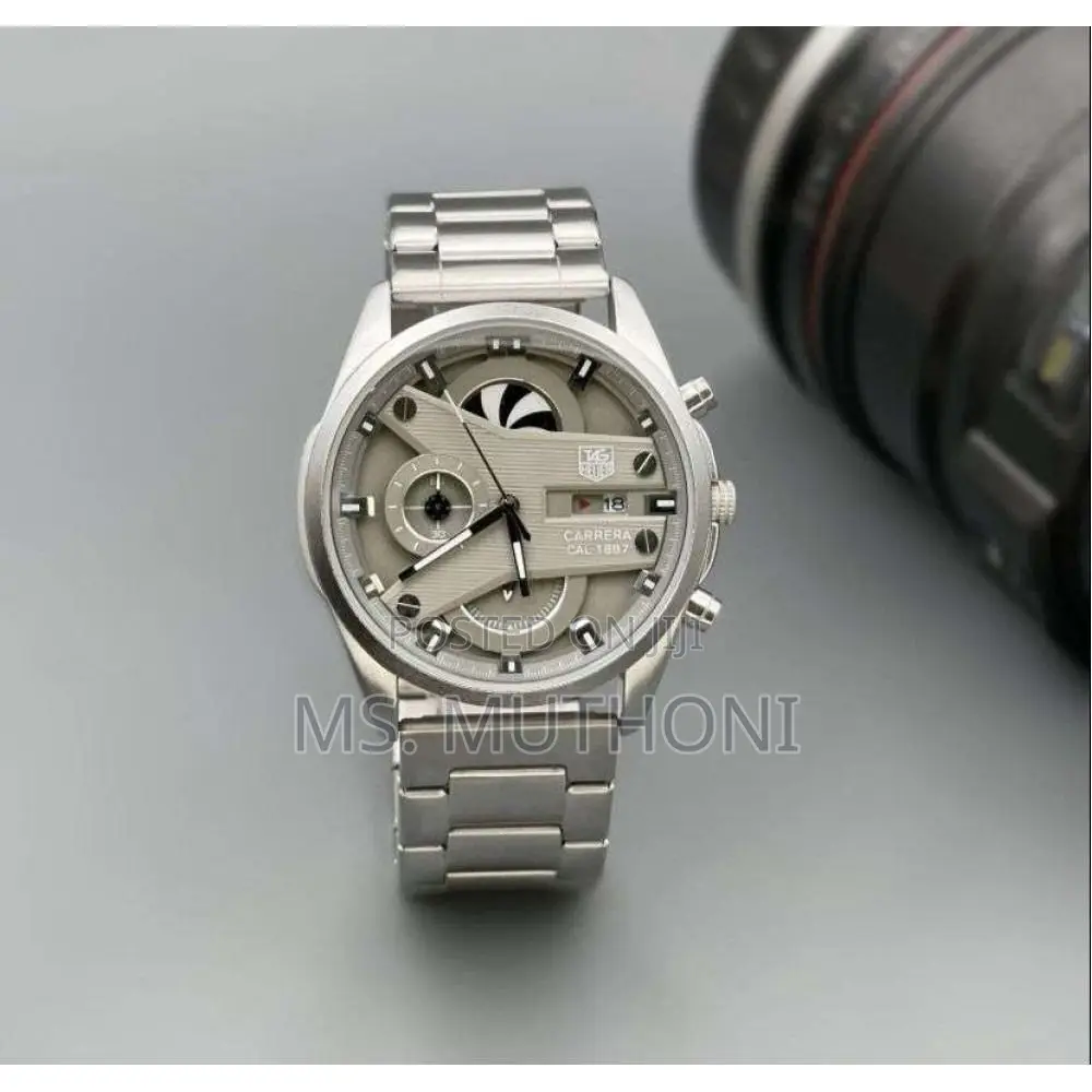 Premium Tag Huer for Men Spinning Wheel Chronograph