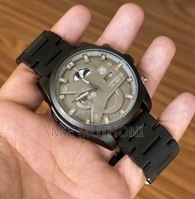 Premium Tag Huer for Men Spinning Wheel Chronograph