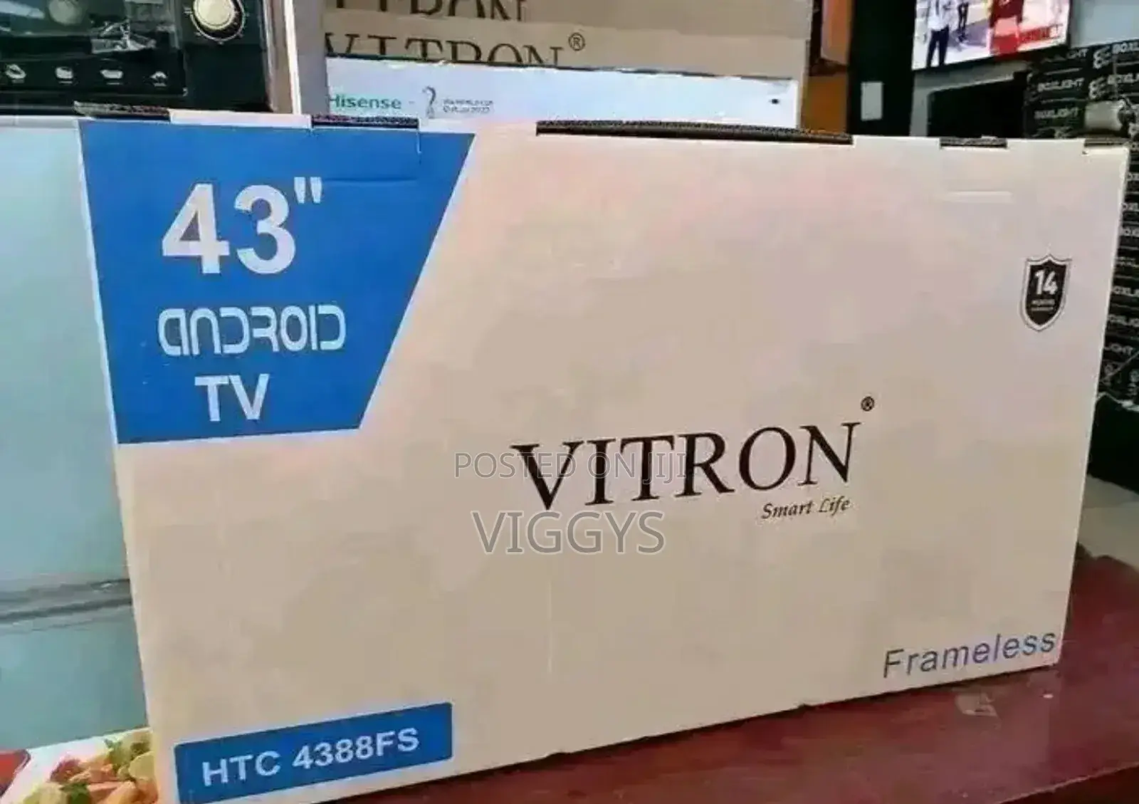 Good Working Vitron 43 Inch Smart Android G-6