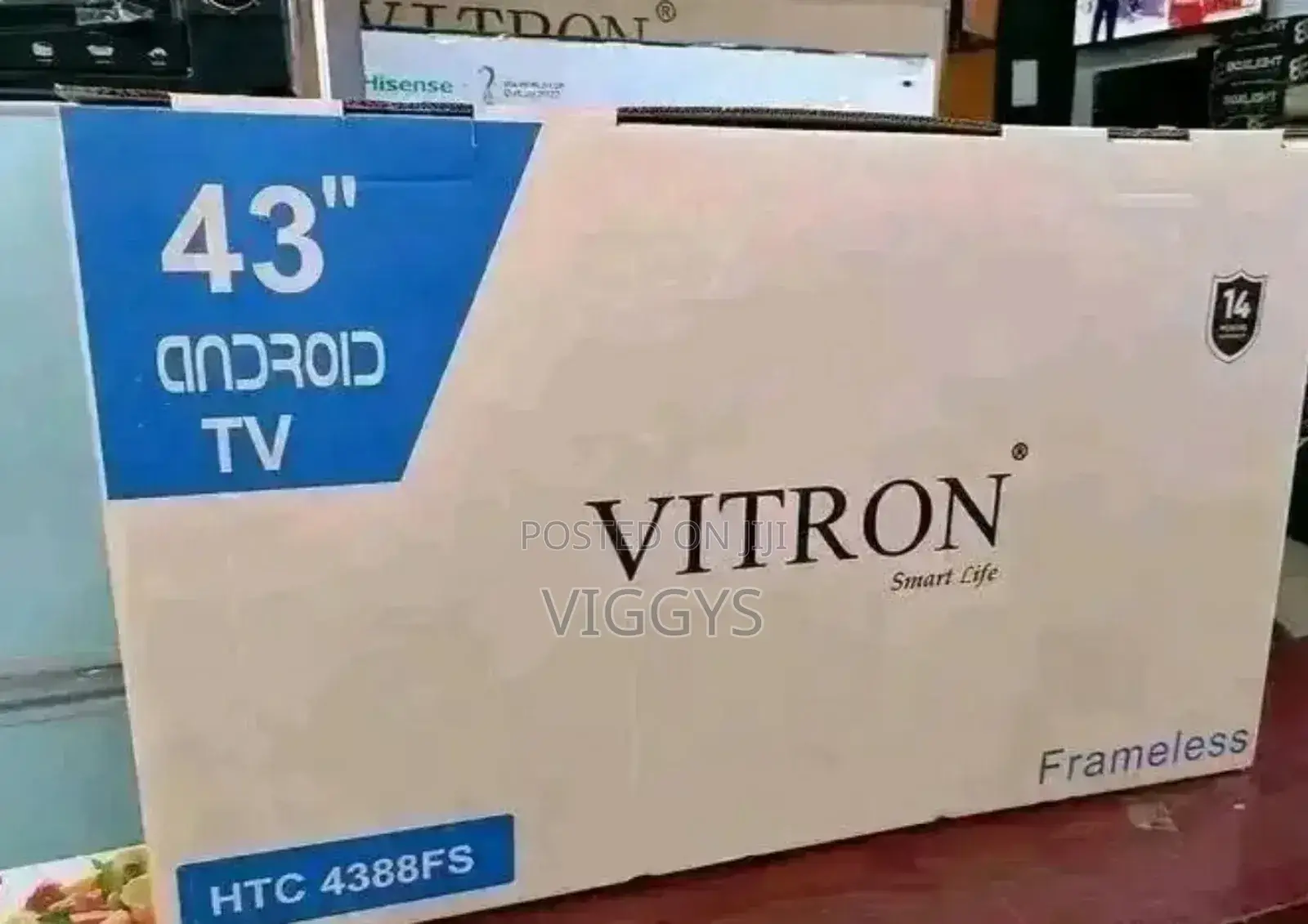 Good Working Vitron 43 Inch Smart Android G-6