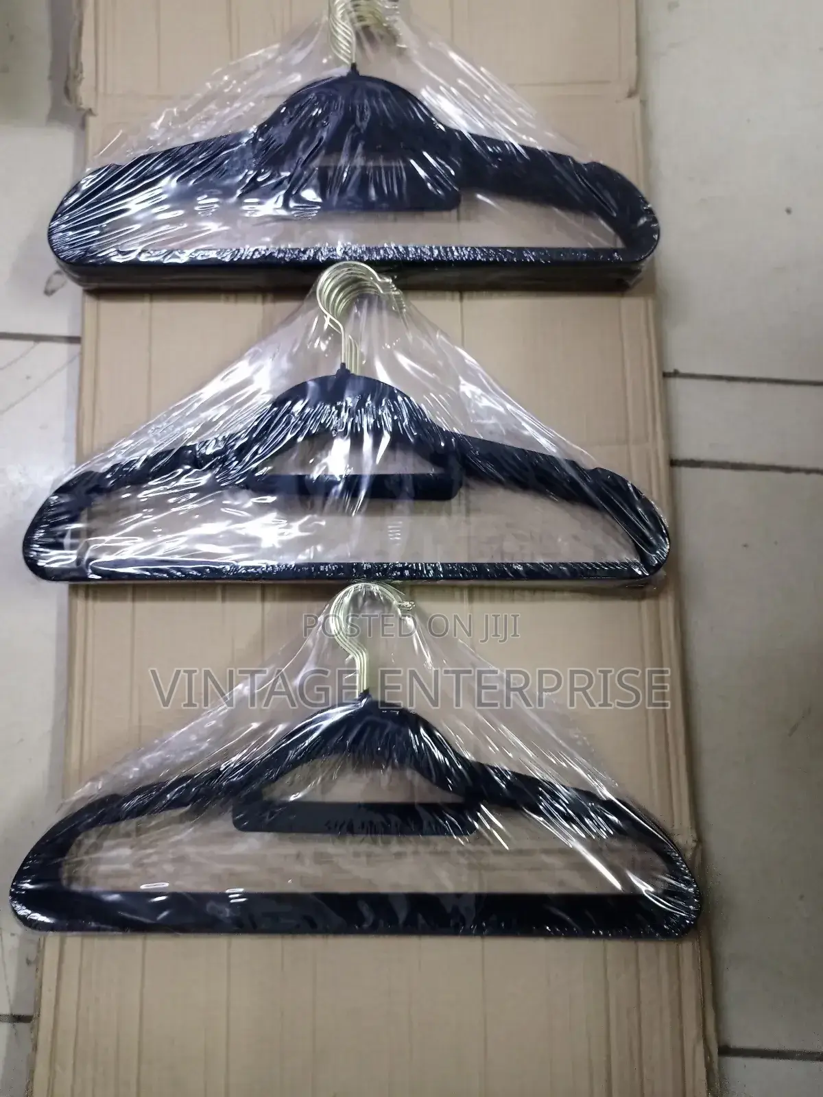 Black Velvet Hangers