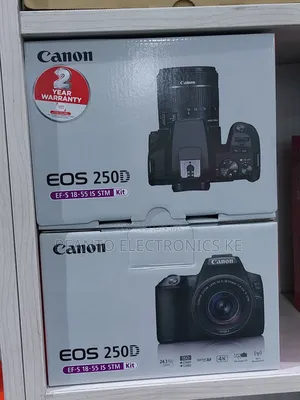 Canon Eos 250d DSLR Camera With 18-55mm F/4-5.6 Is STM Lens