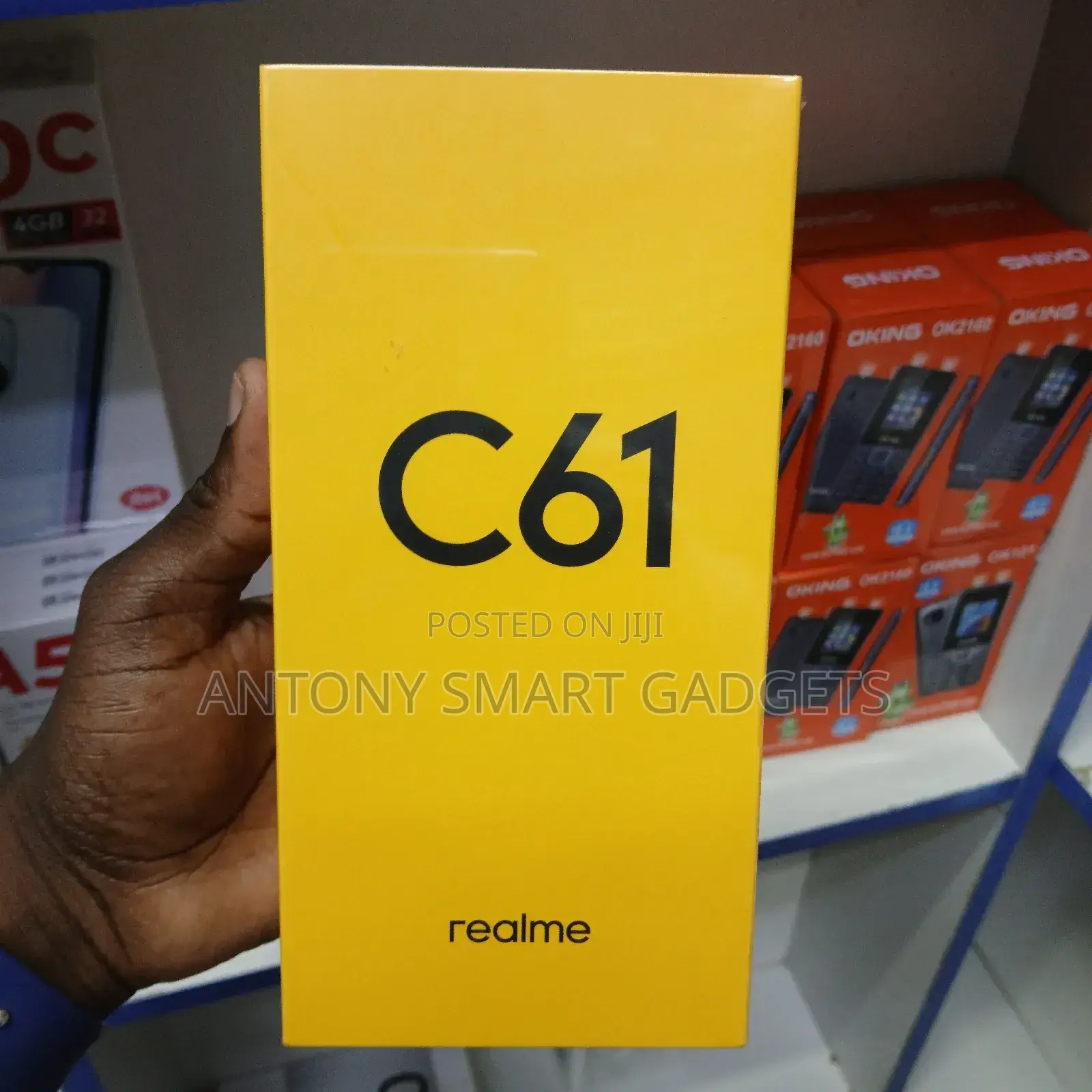 New Realme C61 128 GB Black