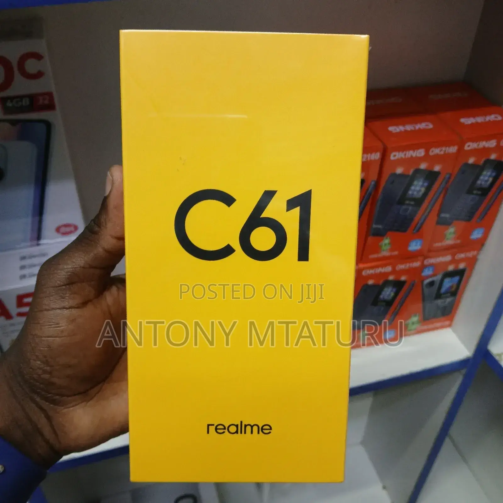 New Realme C61 128 GB Black