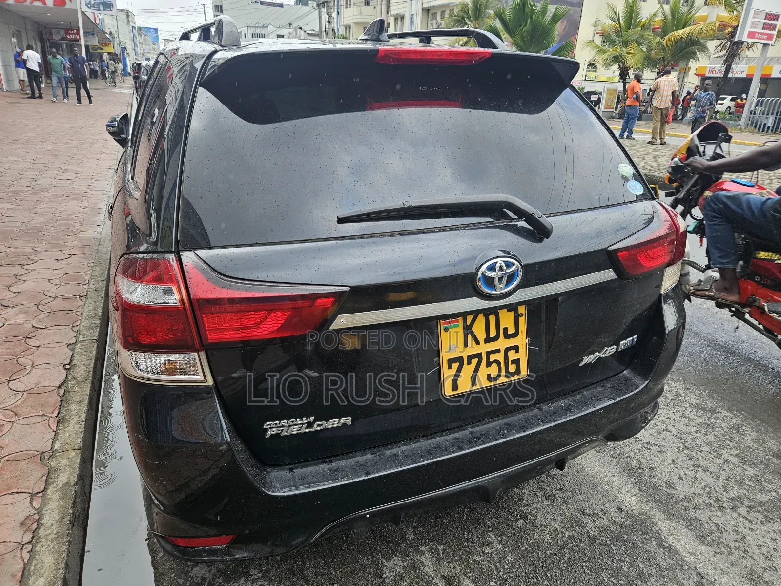 Toyota Corolla Fielder 2016 Black