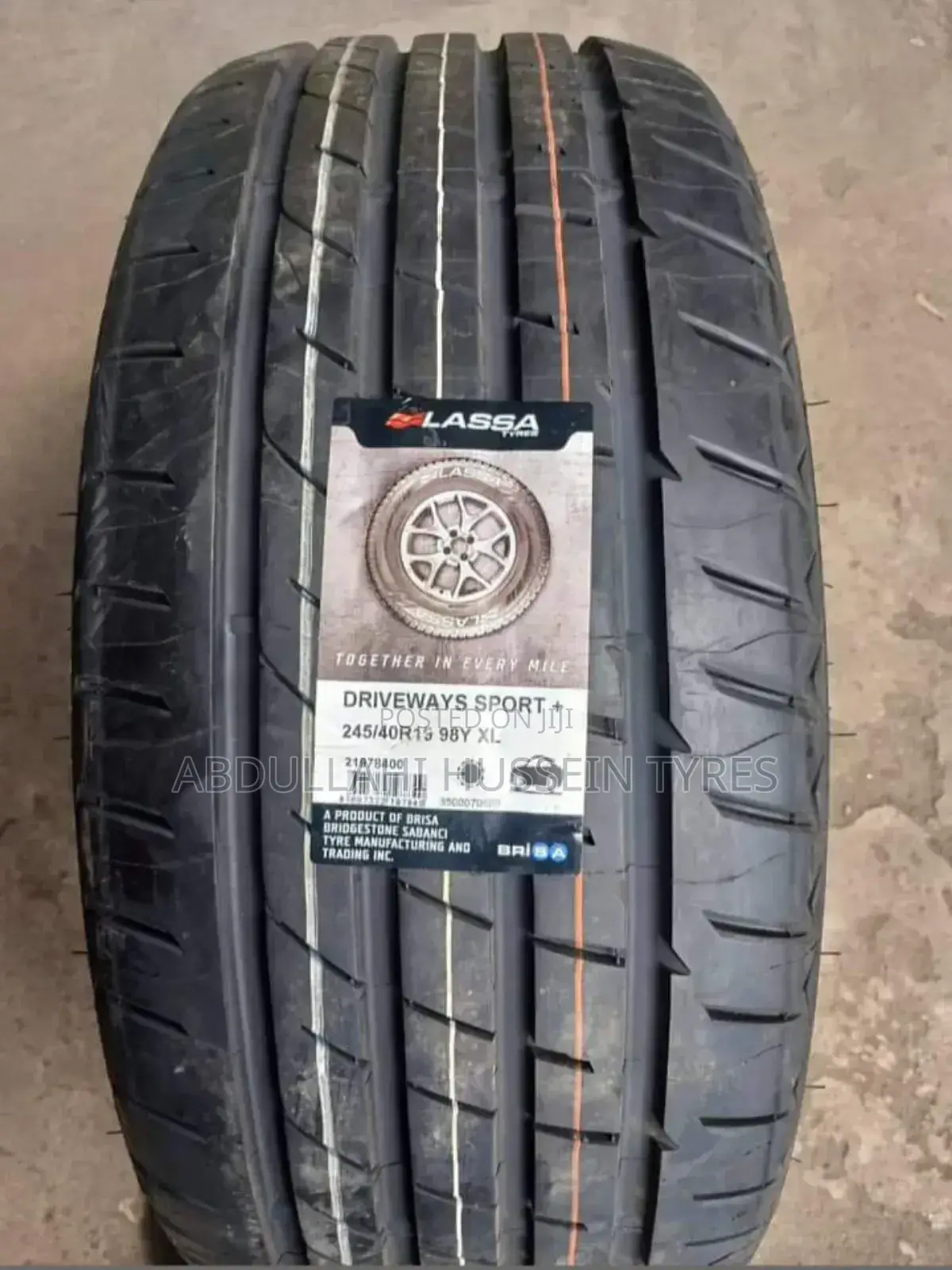 245/40 R19 LASSA Tyres