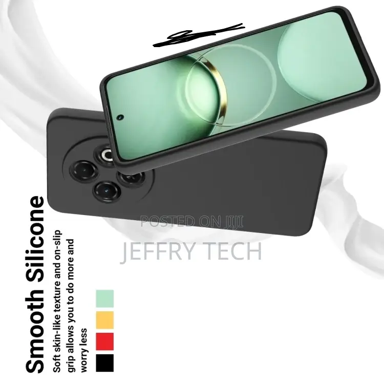 Tecno Spark 30C 4G Pure Color Liquid Silicone Shockproof Pho