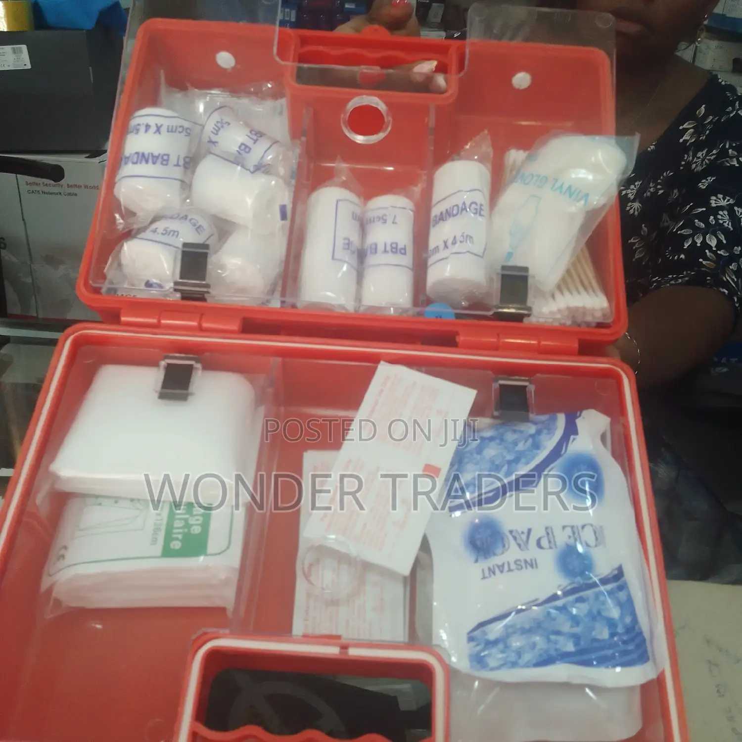 First Aid Kit, First Aid Box for Injury