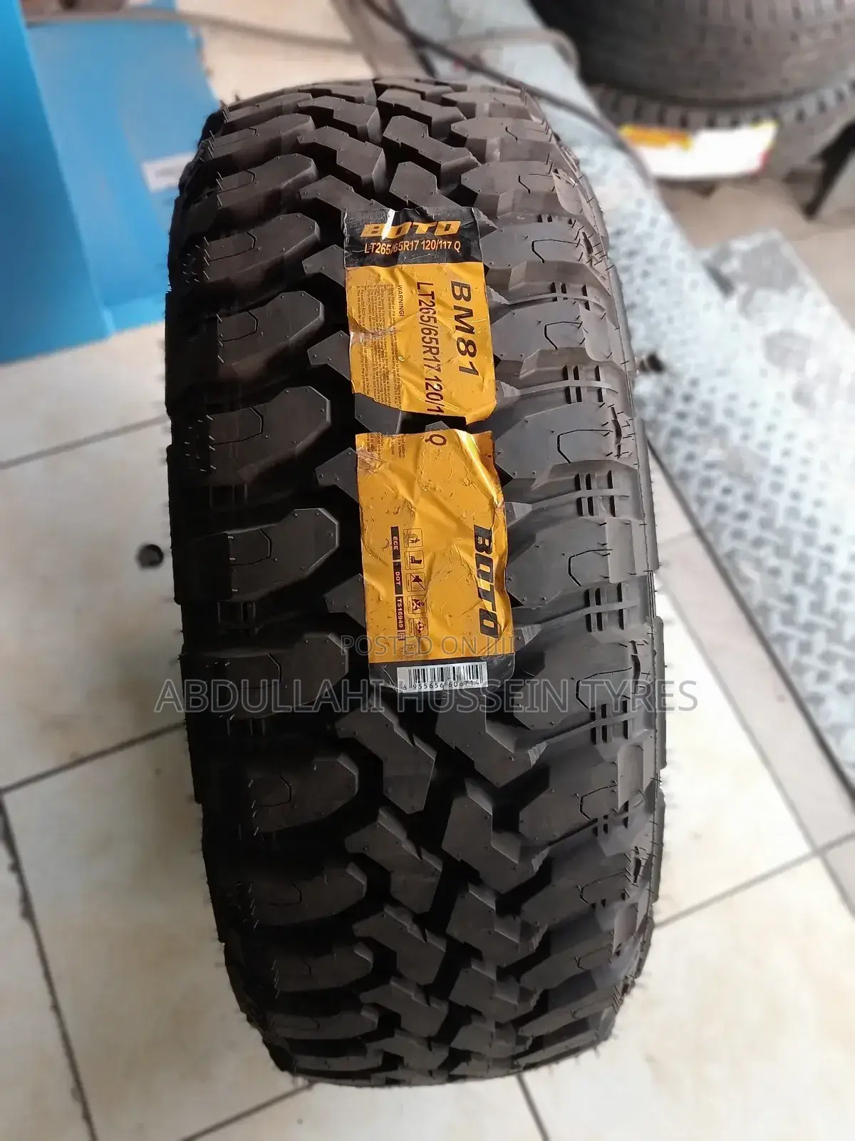 265/65 R17 Boto Tyres Mt