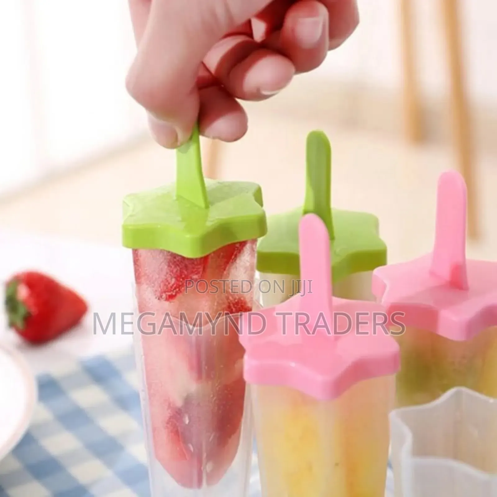 6 in 1 Popsicle Moulds/Ice Cream Maker