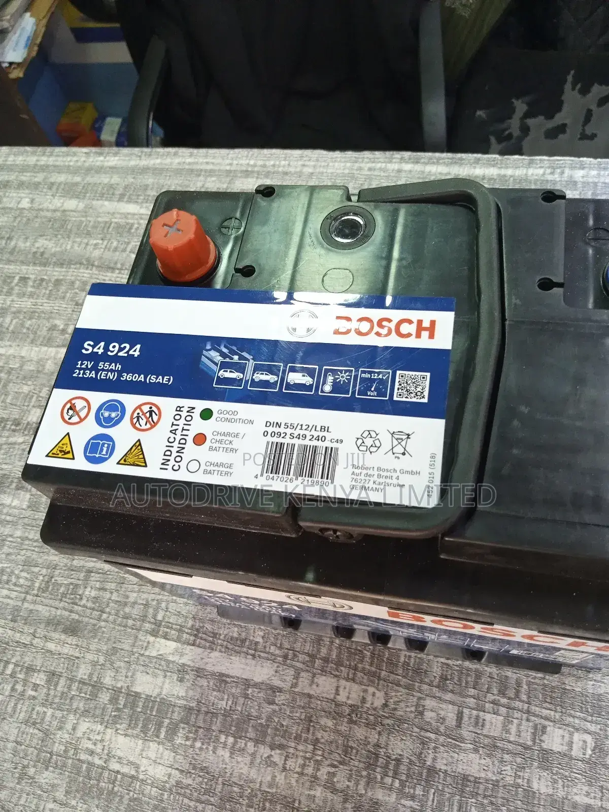 DIN55L Bosch Car Battery