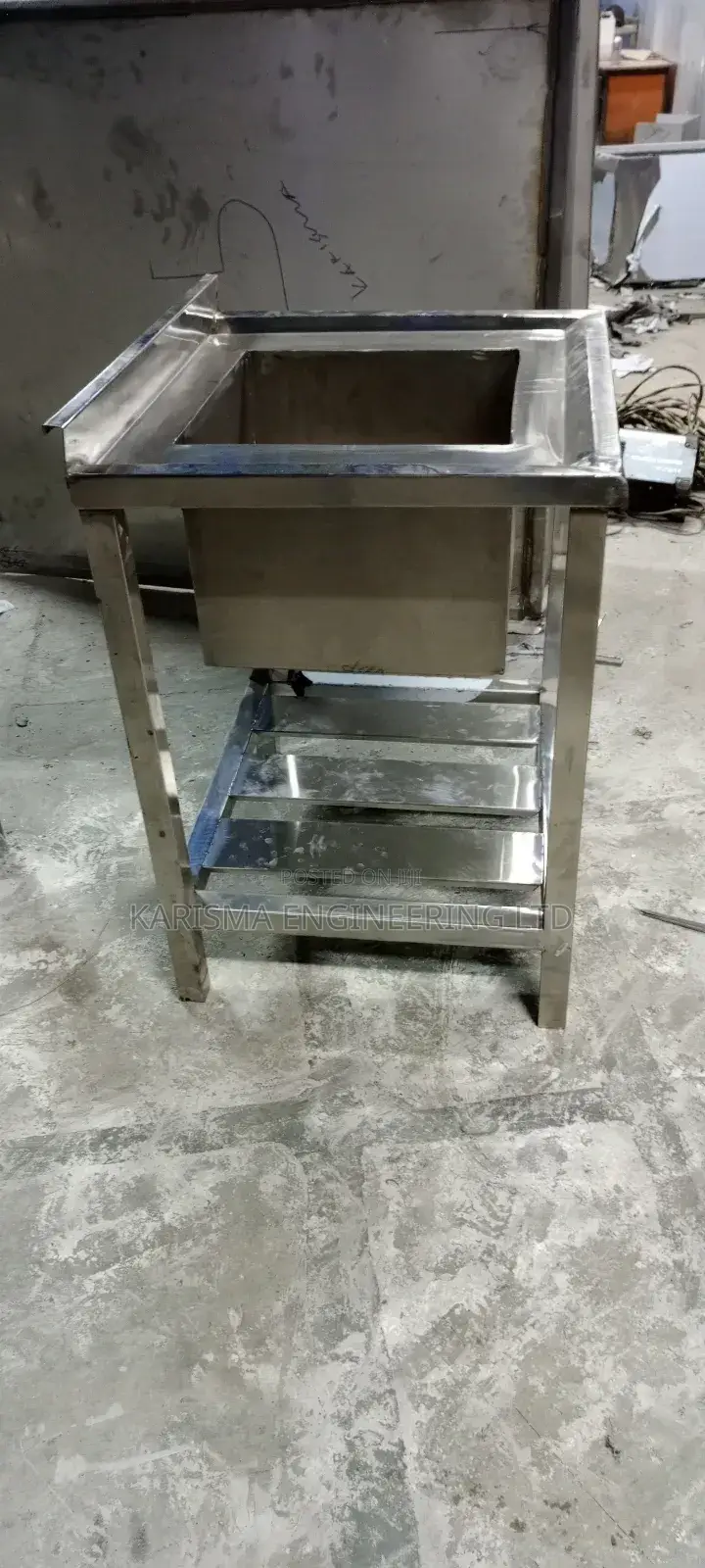 Exclussive Stainless Steel One Bowl Washing Sink