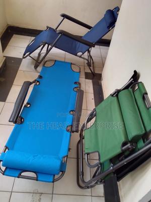 Folding Sunlounger Sunbed Seats - thumbnail 2