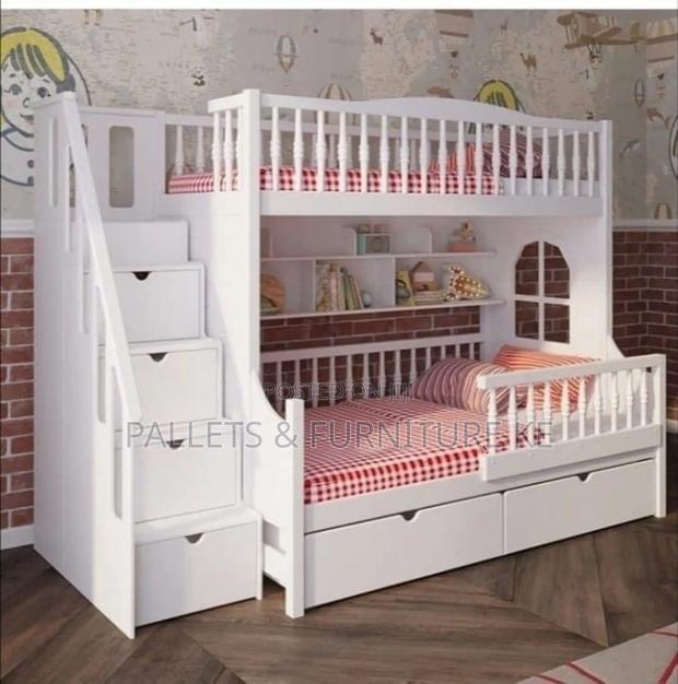 Beam Rest White Double Decker - main view