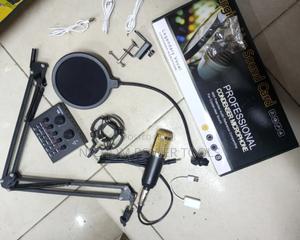 Condenser Microphonne With Sound Card - thumbnail 2