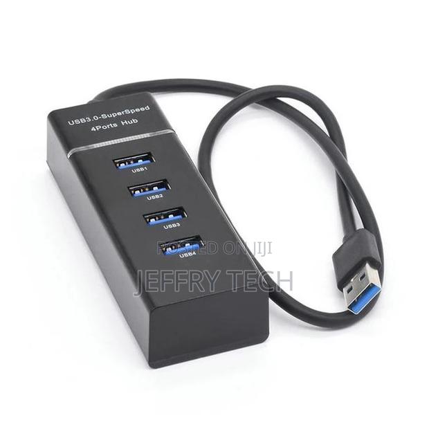 Usb 3.0 Hub High Speed Led 4 Port Cable Splitter 5gbps Usb D
