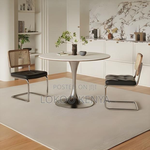 Dining Table: Round 2-Seater Dining Table Set